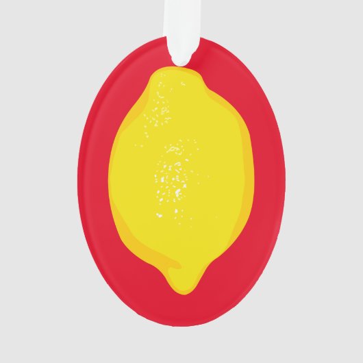 Lemon Ornament (Rückseite)