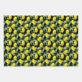 Lemon Pack Packpapier-Blätter Geschenkpapier Set (Vorderseite 3)
