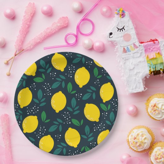 Lemon Pappteller (Party)
