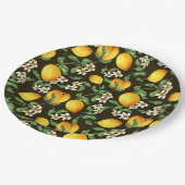 Lemon Pappteller (Schrägansicht)