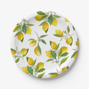 Lemon-Party Pappteller