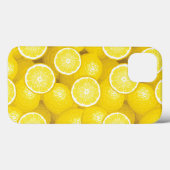 Lemon Pattern 2 Case-Mate iPhone Hülle (Rückseite (Horizontal))