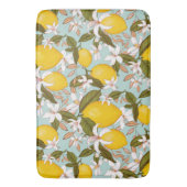 Lemon Pattern Badematte (Vorderseite Vertikal)