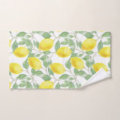 Lemon Pattern Badhandtuch Set (Handtuch)