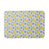 Lemon Pattern Badmatten Badematte (Vorderseite)