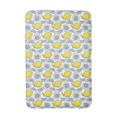 Lemon Pattern Badmatten Badematte (Vorderseite Vertikal)