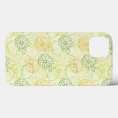 Lemon Pattern Case-Mate iPhone Hülle (Rückseite (Horizontal))