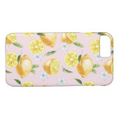 Lemon Pattern Case-Mate iPhone Hülle (Rückseite (Horizontal))