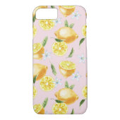 Lemon Pattern Case-Mate iPhone Hülle (Rückseite)
