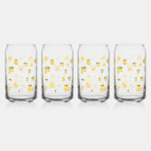 Lemon Pattern Dosenglas (Hinten)