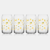 Lemon Pattern Dosenglas (Vorderseite)