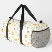 Lemon Pattern Duffle Bag (Rechte Ecke)