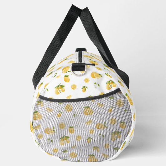 Lemon Pattern Duffle Bag (Rechts)