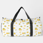 Lemon Pattern Duffle Bag (Rückseite)