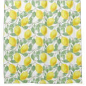 Lemon Pattern Duschvorhang (Vorderseite)