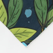 Lemon Pattern Fleecedecke (Ecke)