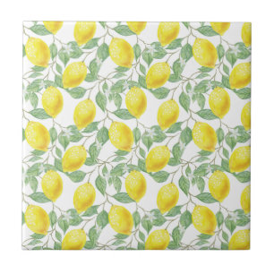 Lemon Pattern Fliese