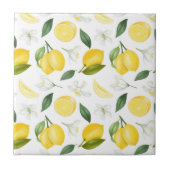 Lemon Pattern Fliese (Vorderseite)