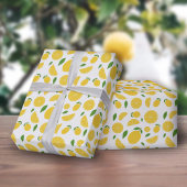 Lemon Pattern Geschenkpapier