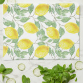 Lemon Pattern Geschirrtuch (Gefaltet)