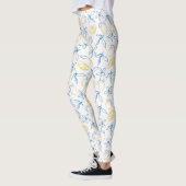 Lemon Pattern Handgezeichnet - Leggings (Links)