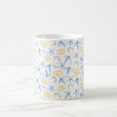 Lemon Pattern Handgezeichnet - Tasse des Kaffees (Mittel)