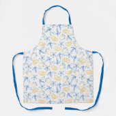 Lemon Pattern Handgezeichnete Schürze (Vorderseite)