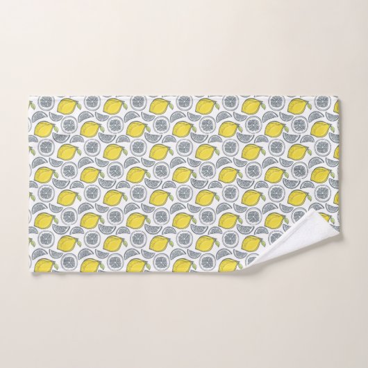 Lemon Pattern Handtuch Set (Handtuch)