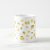Lemon Pattern Kaffeetasse (Mittel)