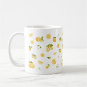 Lemon Pattern Kaffeetasse (Links)