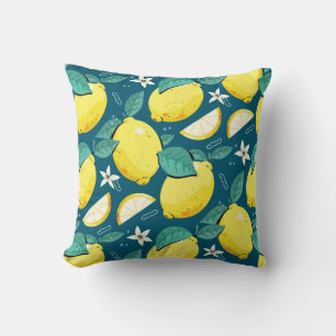 Lemon Pattern Kissen