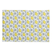 Lemon Pattern Kissenbezug (Rückseite)