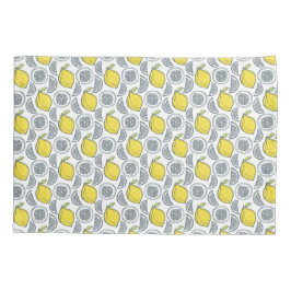 Lemon Pattern Kissenbezug
