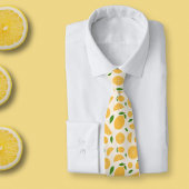 Lemon Pattern Krawatte