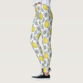 Lemon Pattern Leggings (Links)