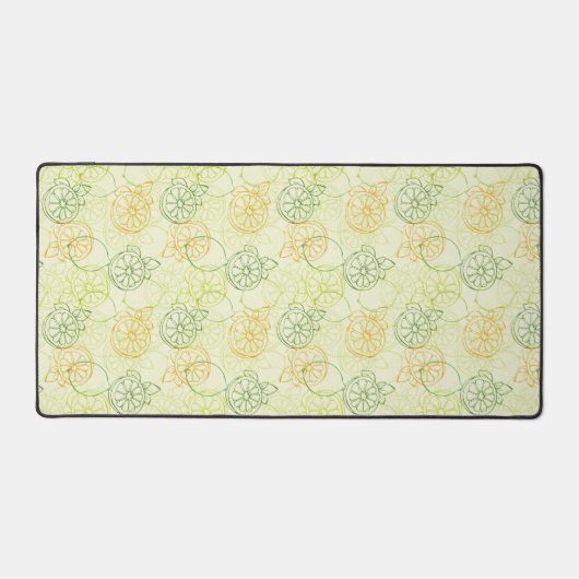 Lemon Pattern Schreibtischunterlage (Vorderseite)