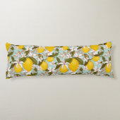 Lemon Pattern Seitenschläferkissen (Rückseite)
