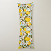 Lemon Pattern Seitenschläferkissen (Rückseite (Vertikal))