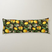 Lemon Pattern Seitenschläferkissen (Rückseite)