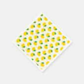 Lemon Pattern Serviette (Ecke)