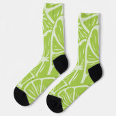 Lemon pattern socken (Linkes Detail)