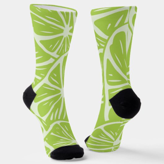 Lemon pattern socken (Gewinkelt)