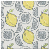 Lemon Pattern Stoff (Nahaufnahme)