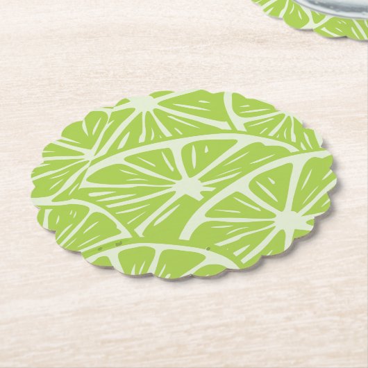 Lemon pattern untersetzer (angewinkelt)