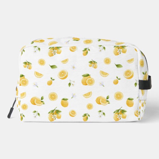 Lemon Pattern Waschbeutel (Rückseite)
