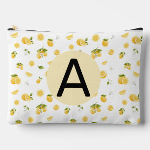 Lemon Pattern Zubehörtasche
