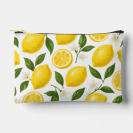 Lemon Pattern Zubehörtasche