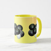 Lemon Peach Lawn Bowls, Kaffee Tasse (VorderseiteRechts)