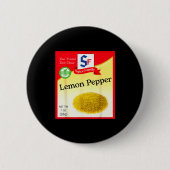 Lemon Pepper Condiment Costume Holiday Sce Costume Button (Vorderseite)