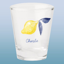 Lemon Personalisiert Individuelle Name Schnapsglas